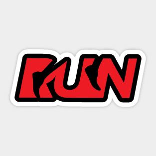 Run Sticker